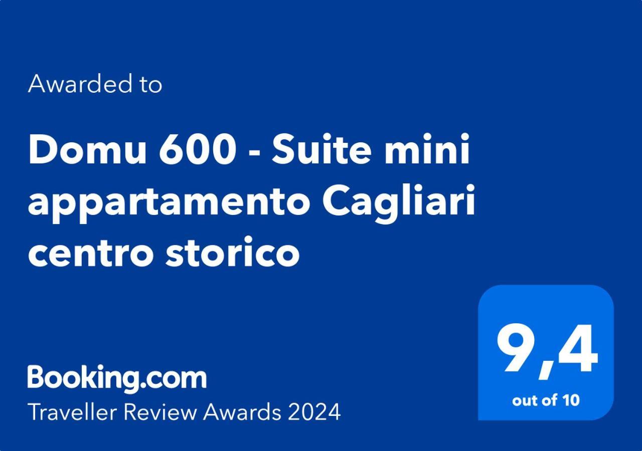 Domu 600 - Suite Mini Appartamento Cagliari Centro Storico מראה חיצוני תמונה